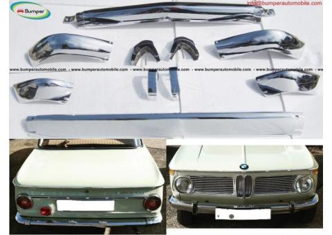 BMW 2002 bumper (1968-1970) by stainless steel (BMW 2002 Stoßfänger)