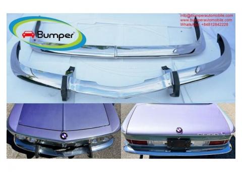 BMW 2000 CS bumpers (1965-1969) by stainless steel B