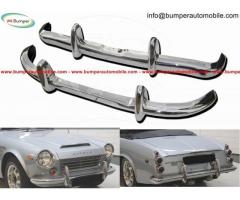 Datsun Roadster Fairlady bumpers with over rider (1962-1970)