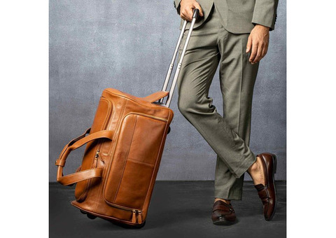 Travel in Style: The Best Leather Duffle Bags You Can Buy in India!!