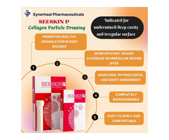 SEESKIN P COLLAGEN PARTICLES | Ideal for Deep Wounds | Synerheal Pharmaceuticals