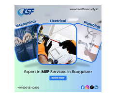 Facility Management Companies in Bangalore with MEP Services – Keerthisecurity.in