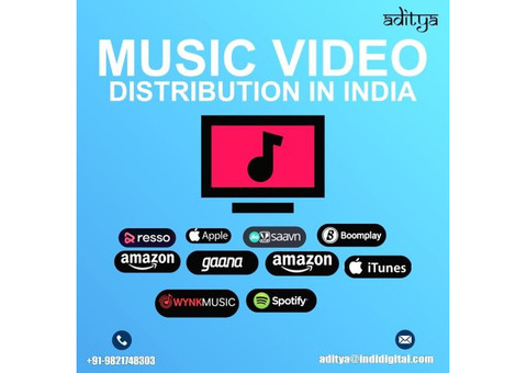 Best price for music video distribution in India