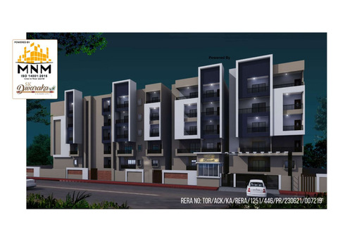 1495 Sq.Ft Flat with 3BHK For Residential Apartment For Sale in Hormavu