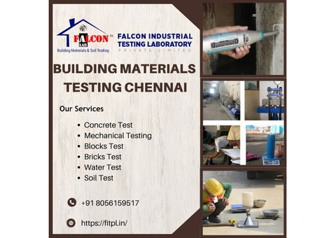 Building Materials Testing  Chennai | Falcon Industrial Testing Laboratory