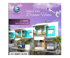 3 BHK VILLA FOR SALE AT PALAKKAD