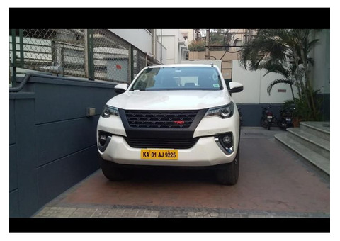 Toyota Fortuner Car Hire In Bangalore || 8660740368