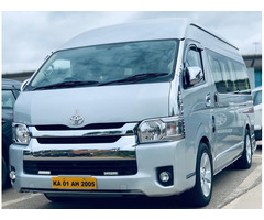 Toyota Commuter Car Hire In Bangalore || 8660740368