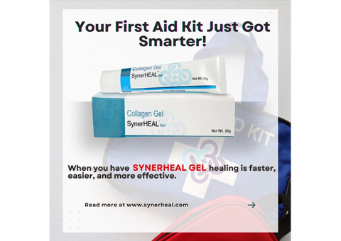 Your First Aid Kit Just Got Smarter!|synerheal pharma