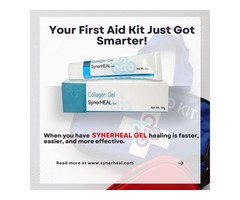 Your First Aid Kit Just Got Smarter!|synerheal pharma