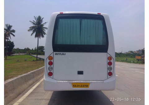 Swaraj Mazda Mini bus hire in Bangalore || 09019944459