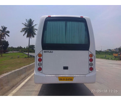 Swaraj Mazda Mini bus hire in Bangalore || 09019944459