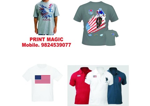 t-shirt printing services in ahmedabad M. 9824539077