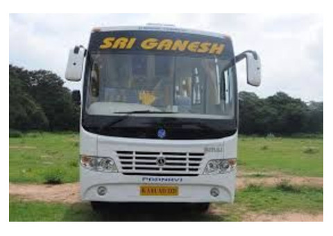 35 seater bus hire in bangalore price || 9019944459