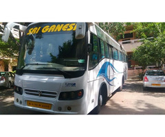 50 seater bus hire in bangalore price || 09019944459