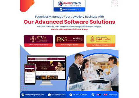 Revolutionize Your Jewellery Business with Amigoways Advanced Software Solutions