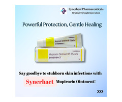 Say Goodbye To Stuborn Skin Infection With Synerbact.|Synerheal Pharma