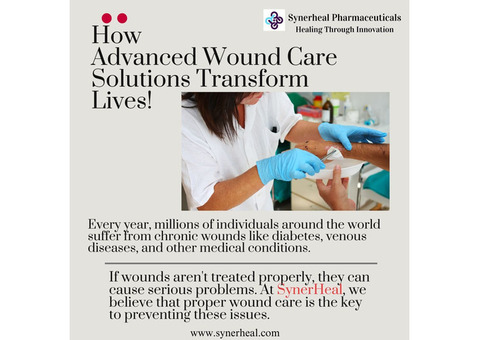 How Advanced Woundcare Solution Transform Lives!| Synerheal Pharmaceuticals