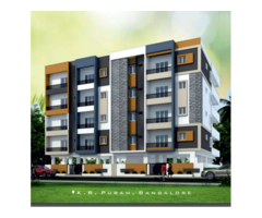 1185 Sq.Ft Flat with 3BHK 3 BHK apartments in KR Puram nearing to possession