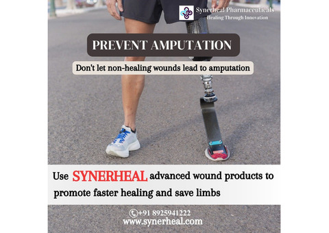 Don't Let Non Healing Wounds Leads To Amputation | Synerheal Pharmaceuticals