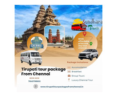 Tirupati Tour Package From Chennai - Sundhara Travels