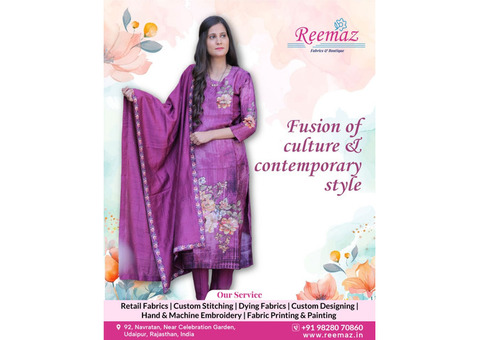 Top Designer Boutique in Udaipur – Reemaz