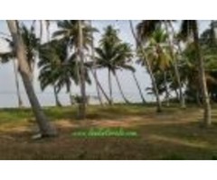 Ashtamudi lake frontage 30 cents land for sale in Prakkulam, Kollam