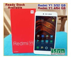 Xiaomi Redmi Y1 3/32GB and Redmi Y1 4/64GB Now Available Only In Idris Electronics Raipur