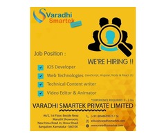 Android, IOS, Web Developer
