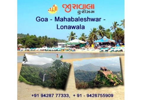 Cheap Goa - Mahabaleshwar - Lonawala Holiday Travel Packages