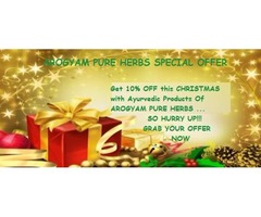 Get 10% OFF on Ayurvedic Products Of Arogyam Pure Herbs...