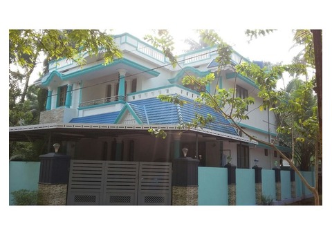 land with  house for sale in perumbodath lane near south Naluvazhi north paravur