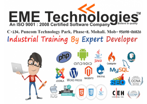 6 month industrial training in mohali