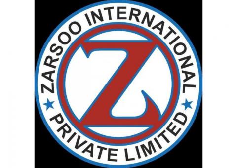 Urgent requirements for below given positions with Zarsoo International Private Limited.