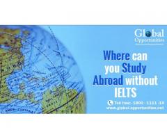 Where Can You Study Abroad without IELTS/TOEFL