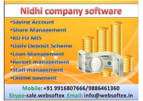 Nidhi company in Indian software,  Best Budget society accounting software