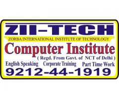 Web Designing,DTP,Graphic ds,Multimedia Computer Course in Delhi