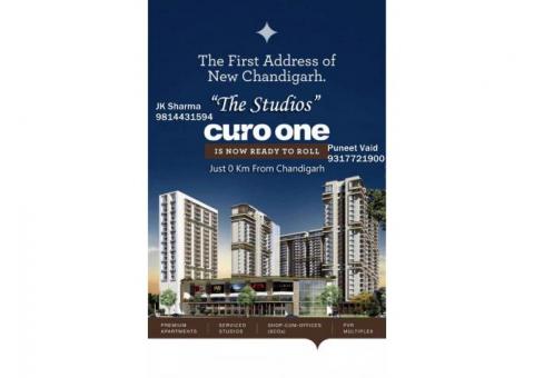 Curo one 1 Room kitchen Studio Apartments new chandigarh