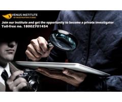 Join our institute and get the opportunity to become a private investigator