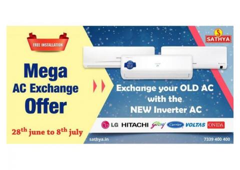 Mega AC Exchange Offer - Exchange Your Old AC With the New AC - Sathya