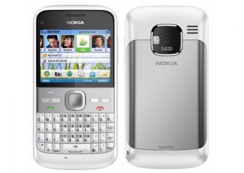 Nokia E5 White 3G network WiFi 5MP on zoneofdeals.com