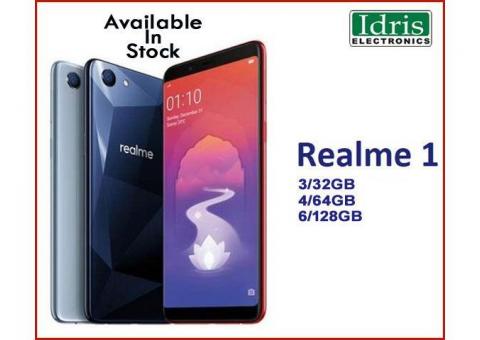 RealMe 1 3/32GB, 4/64GB, 6/128GB Available In Stock Only In Idris Electronics Raipur