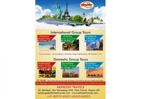 International, Domestic Group Tours