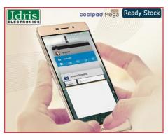 Coolpad Mega 2.5D Ready Stock In Idris Electronics Raipur Authorised Dealer of Coolpad Mobiles